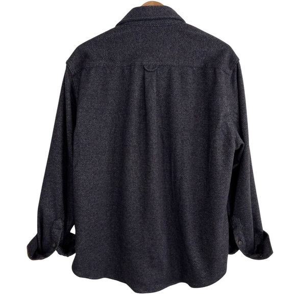 Jachs Outdoor Button Up Shirt Jacket XL Corduroy Cozy Fleece Blue - Picture 3 of 15